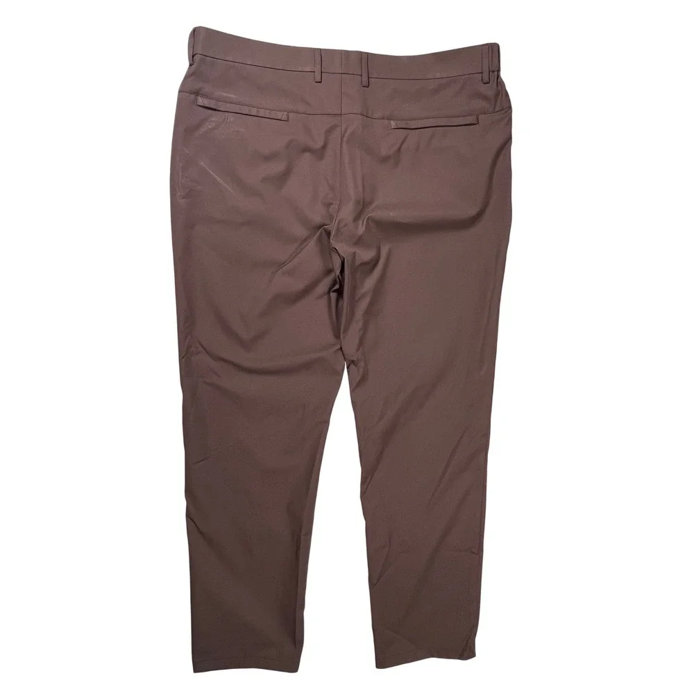 Jack Archer Slim Fit Pants Mens 38x29 (Hemmed) Chocolate Brown Tech Chino Casual